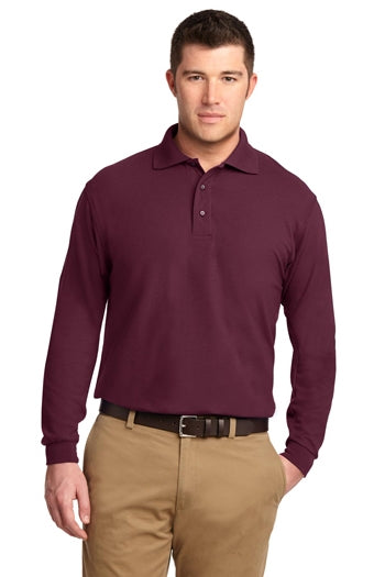 Port Authority - Long Sleeve Silk Touch™ Polo. K500LS