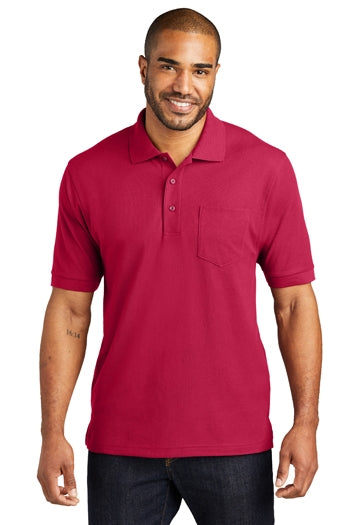 Port Authority - Silk Touch™ Polo with Pocket. K500P