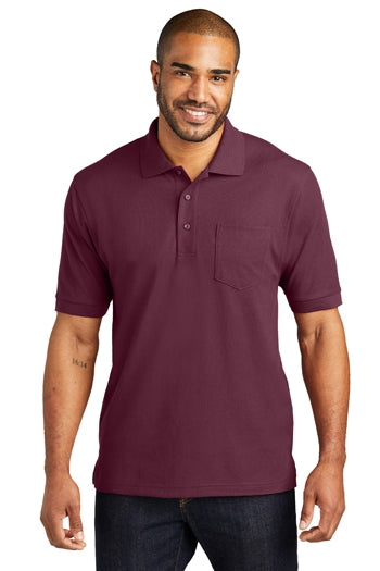 Port Authority - Silk Touch™ Polo with Pocket. K500P