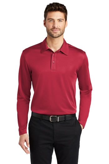 Port Authority - Silk Touch™ Performance Long Sleeve Polo. K540LS