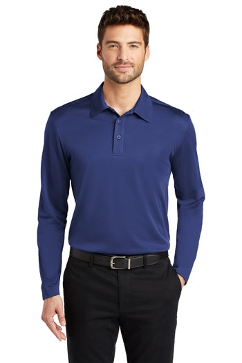 Port Authority - Silk Touch™ Performance Long Sleeve Polo. K540LS