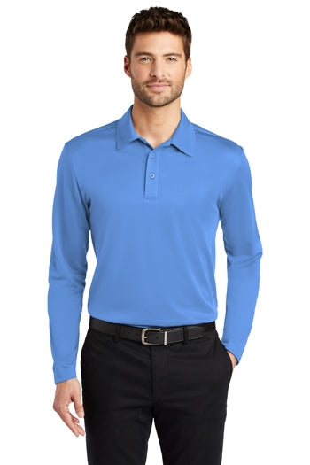 Port Authority - Silk Touch™ Performance Long Sleeve Polo. K540LS