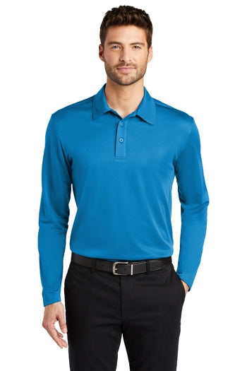 Port Authority - Silk Touch™ Performance Long Sleeve Polo. K540LS