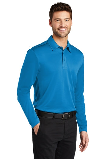 Port Authority - Silk Touch™ Performance Long Sleeve Polo. K540LS