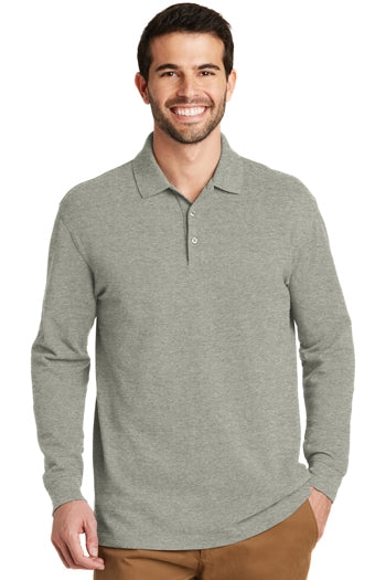 Port Authority - EZCotton™ Long Sleeve Polo. K8000LS
