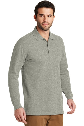 Port Authority - EZCotton™ Long Sleeve Polo. K8000LS