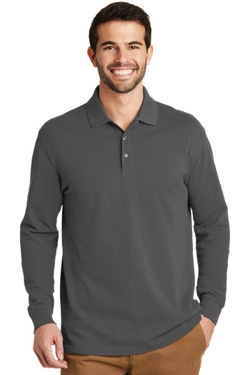 Port Authority - EZCotton™ Long Sleeve Polo. K8000LS