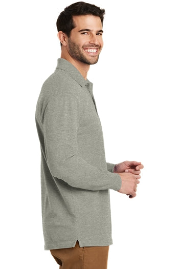 Port Authority - EZCotton™ Long Sleeve Polo. K8000LS