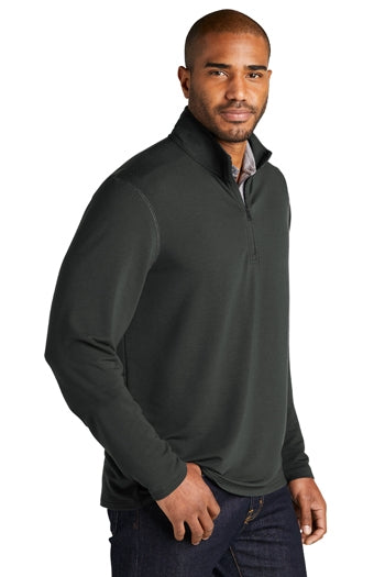 Port Authority - Microterry 1/4-Zip Pullover. K825