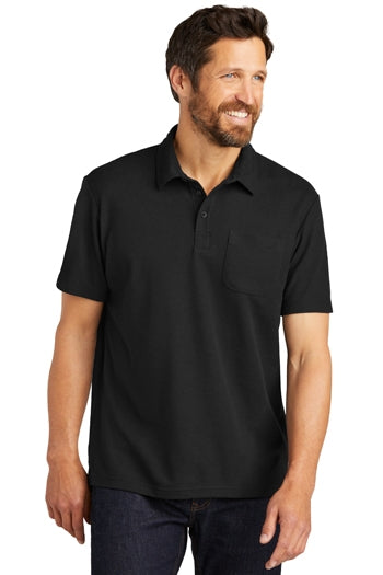 Port Authority - C-FREE ® Cotton Blend Pique Pocket Polo. K868