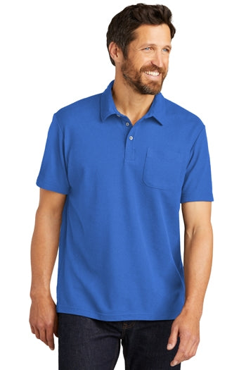 Port Authority - C-FREE ® Cotton Blend Pique Pocket Polo. K868