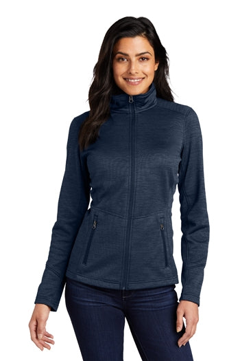 Port Authority - Ladies Digi Stripe Fleece Jacket. L231