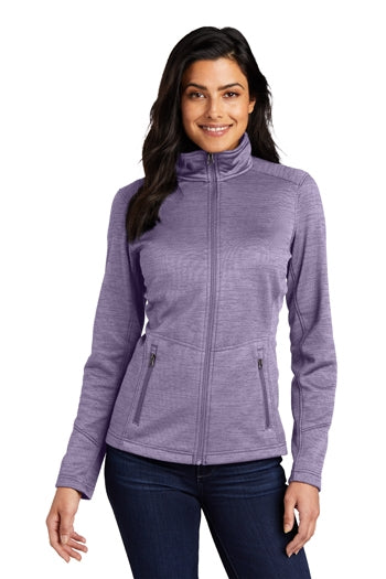 Port Authority - Ladies Digi Stripe Fleece Jacket. L231