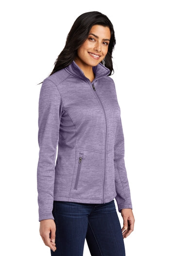 Port Authority - Ladies Digi Stripe Fleece Jacket. L231