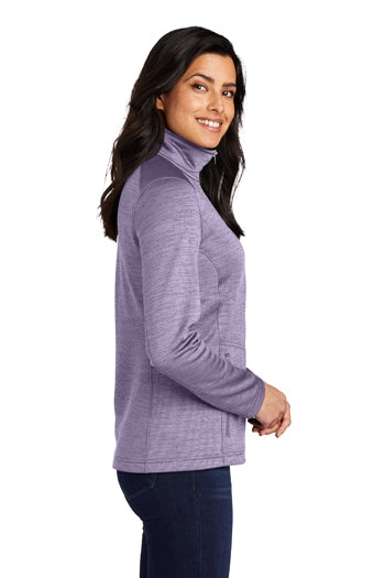 Port Authority - Ladies Digi Stripe Fleece Jacket. L231