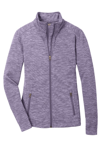 Port Authority - Ladies Digi Stripe Fleece Jacket. L231