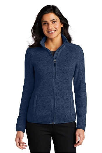 Port Authority - Ladies Sweater Fleece Jacket. L232