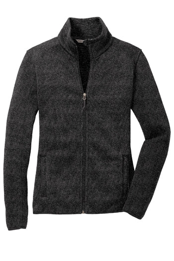 Port Authority - Ladies Sweater Fleece Jacket. L232