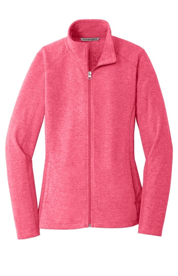 Port Authority - Ladies Heather Microfleece Full-Zip Jacket. L235