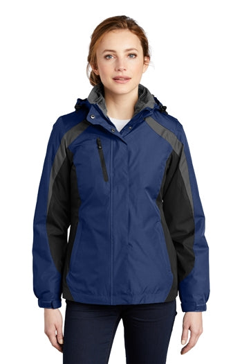 Port Authority® Ladies Colorblock 3-in-1 Jacket. L321