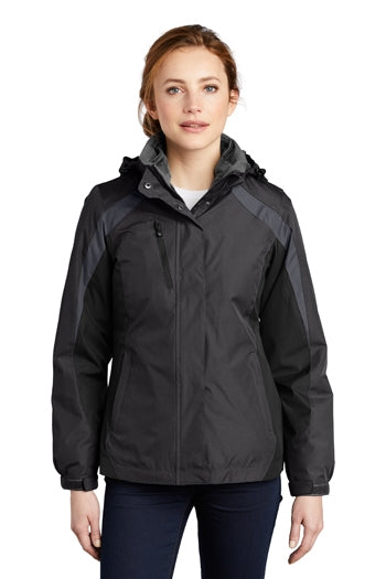 Port Authority® Ladies Colorblock 3-in-1 Jacket. L321
