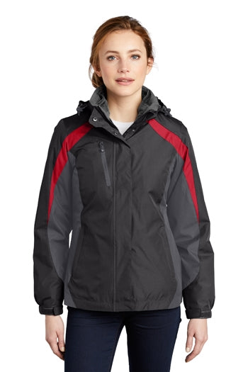 Port Authority® Ladies Colorblock 3-in-1 Jacket. L321
