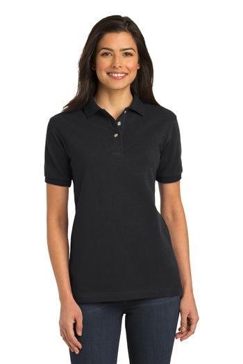 Port Authority - Ladies Pique Knit Polo. L420
