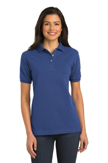 Port Authority - Ladies Pique Knit Polo. L420