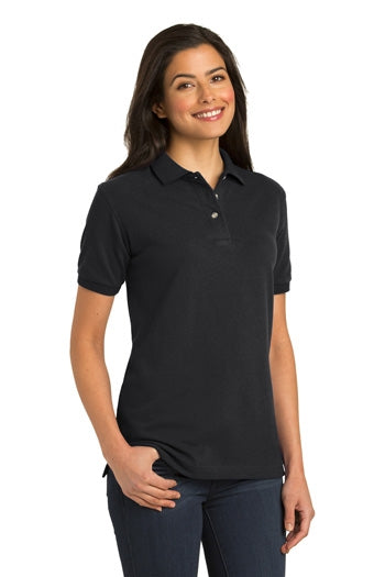 Port Authority - Ladies Pique Knit Polo. L420