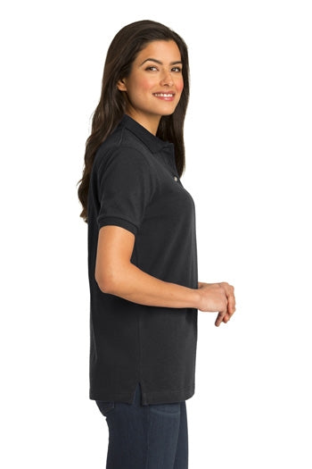 Port Authority - Ladies Pique Knit Polo. L420