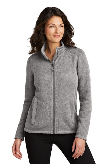 Port Authority - Women's Arc Sweater Fleece Jacket. L428