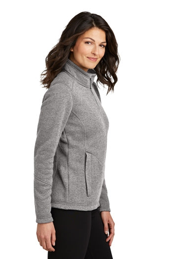 Port Authority - Women's Arc Sweater Fleece Jacket. L428