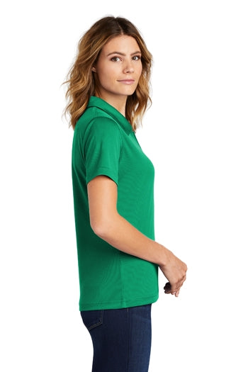 Sport-Tek - Ladies Dri-Mesh V-Neck Polo. L469