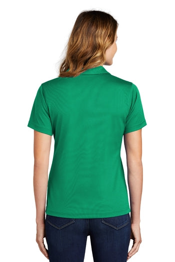 Sport-Tek - Ladies Dri-Mesh V-Neck Polo. L469