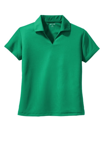 Sport-Tek - Ladies Dri-Mesh V-Neck Polo. L469