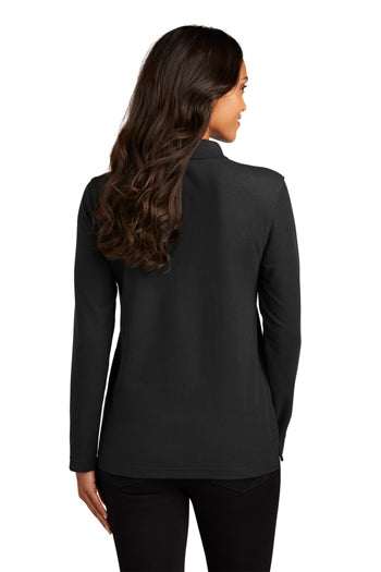 Port Authority - Ladies Long Sleeve Silk Touch™ Polo. L500LS