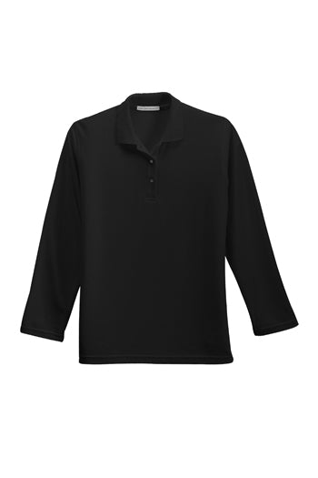 Port Authority - Ladies Long Sleeve Silk Touch™ Polo. L500LS