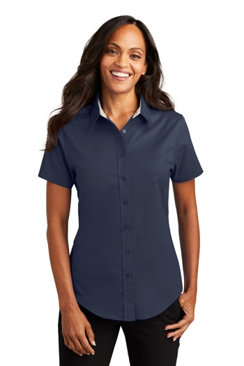 Port Authority - Ladies Short Sleeve Easy Care  Shirt. L508