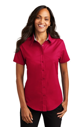 Port Authority - Ladies Short Sleeve Easy Care  Shirt. L508