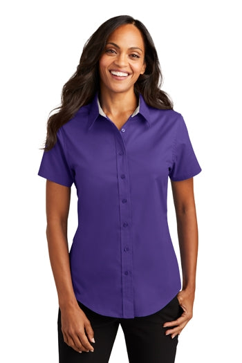 Port Authority - Ladies Short Sleeve Easy Care  Shirt. L508