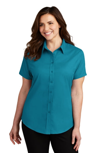 Port Authority - Ladies Short Sleeve Easy Care  Shirt. L508