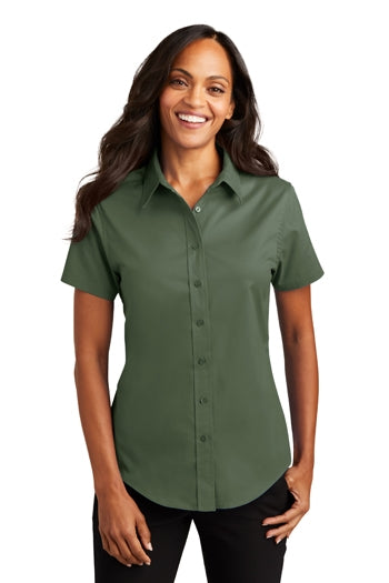 Port Authority - Ladies Short Sleeve Easy Care  Shirt. L508