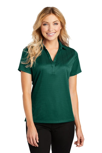Port Authority - Ladies Performance Fine Jacquard Polo. L528