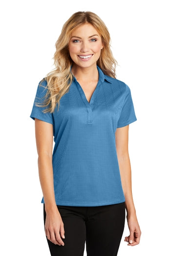 Port Authority - Ladies Performance Fine Jacquard Polo. L528