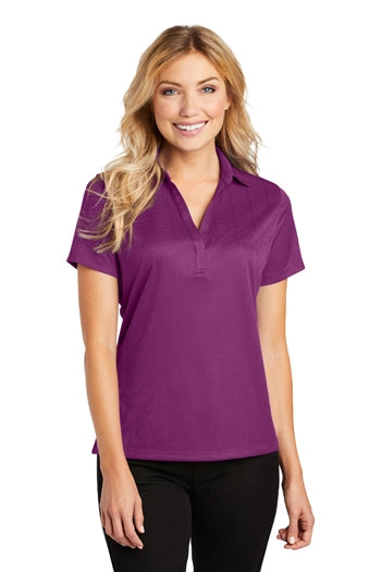 Port Authority - Ladies Performance Fine Jacquard Polo. L528