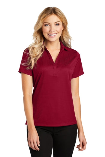 Port Authority - Ladies Performance Fine Jacquard Polo. L528