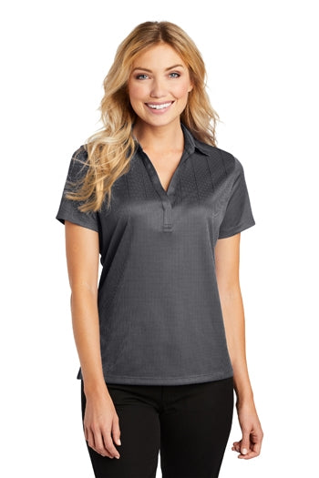 Port Authority - Ladies Performance Fine Jacquard Polo. L528