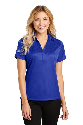 Port Authority - Ladies Performance Fine Jacquard Polo. L528