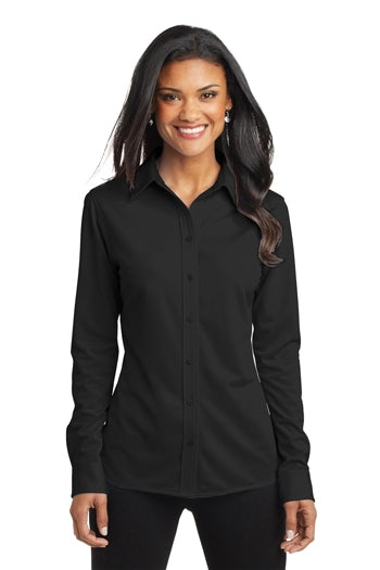 Port Authority - Ladies Dimension Knit Dress Shirt. L570