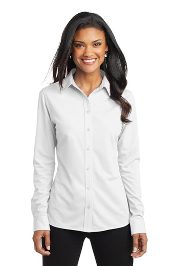 Port Authority - Ladies Dimension Knit Dress Shirt. L570